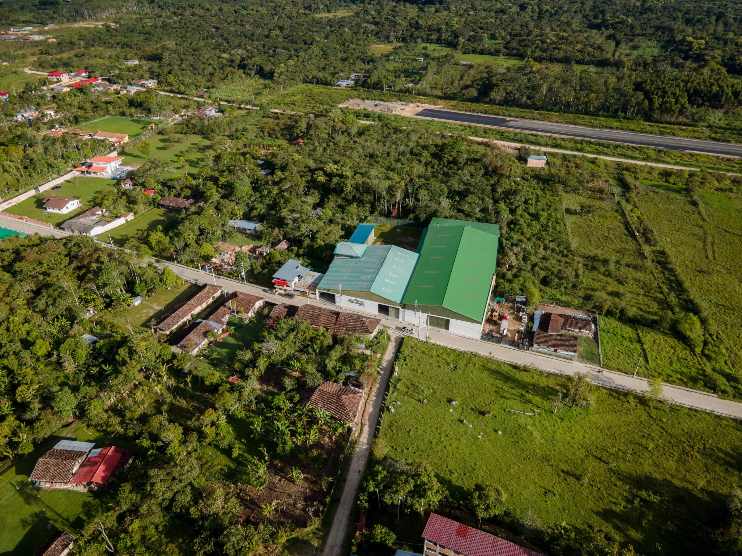 Planta de proceso de café en Amazonas